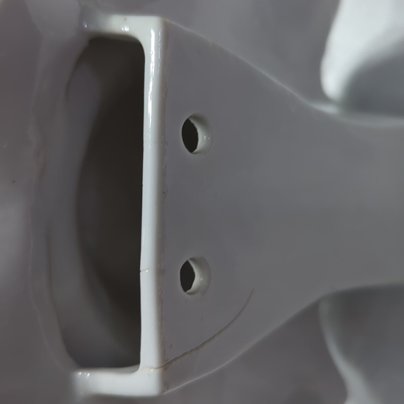 Ceramic Hat Wall Hanger with Pocket - Picture 11 of 12